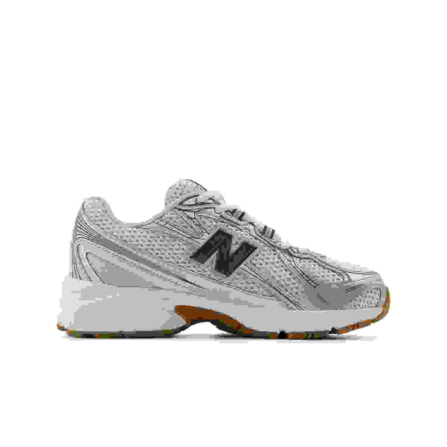 New Balance 740 Grade School Boys' "White/Green" Shoe